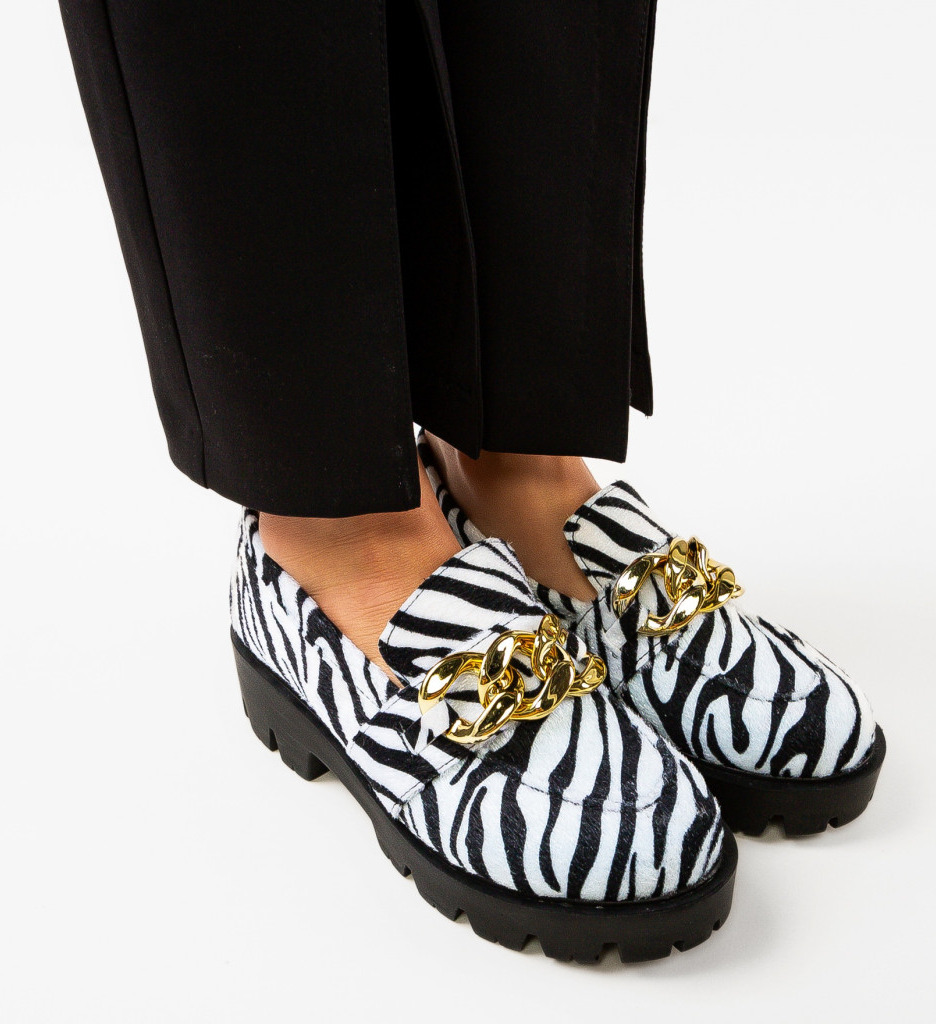 Pantofi Casual dama Gely Zebra