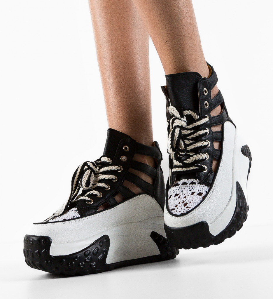 Poze Pantofi Casual dama Oaxaca Negri DePurtat