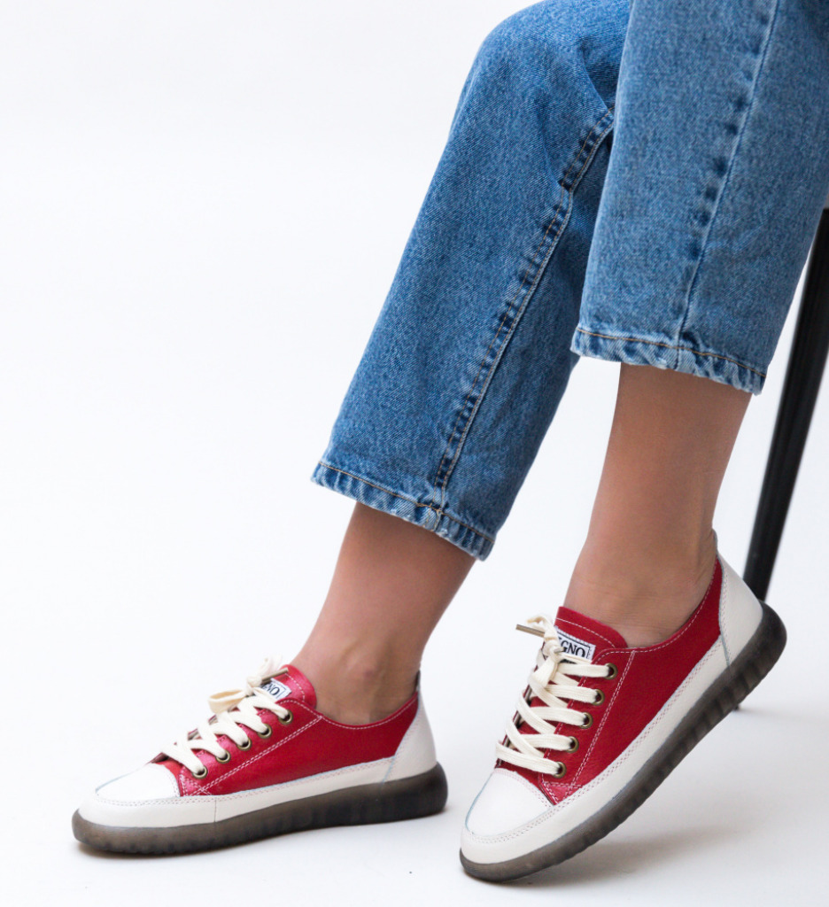 Poze Pantofi Casual Digrio Rosii depurtat.ro 