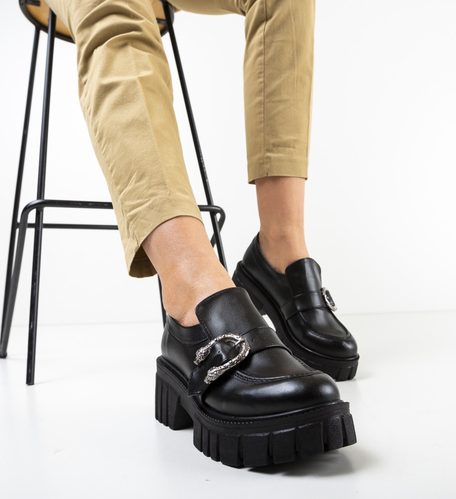 Pantofi Casual Eferin Negri