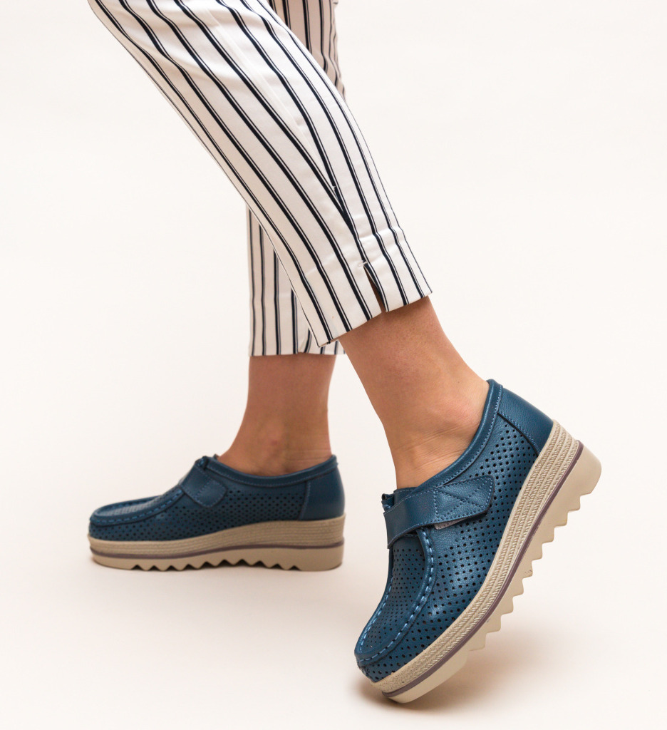 Poze Pantofi Casual Histria Albastri depurtat.ro 