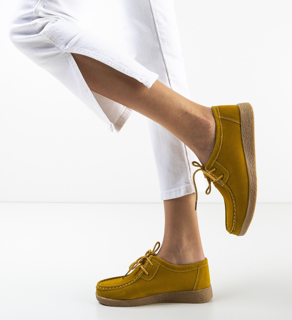 Pantofi Casual Neca Galbeni