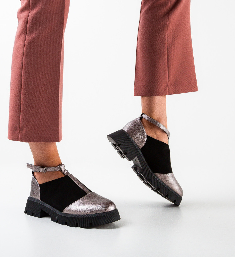 Pantofi casual papyt gri