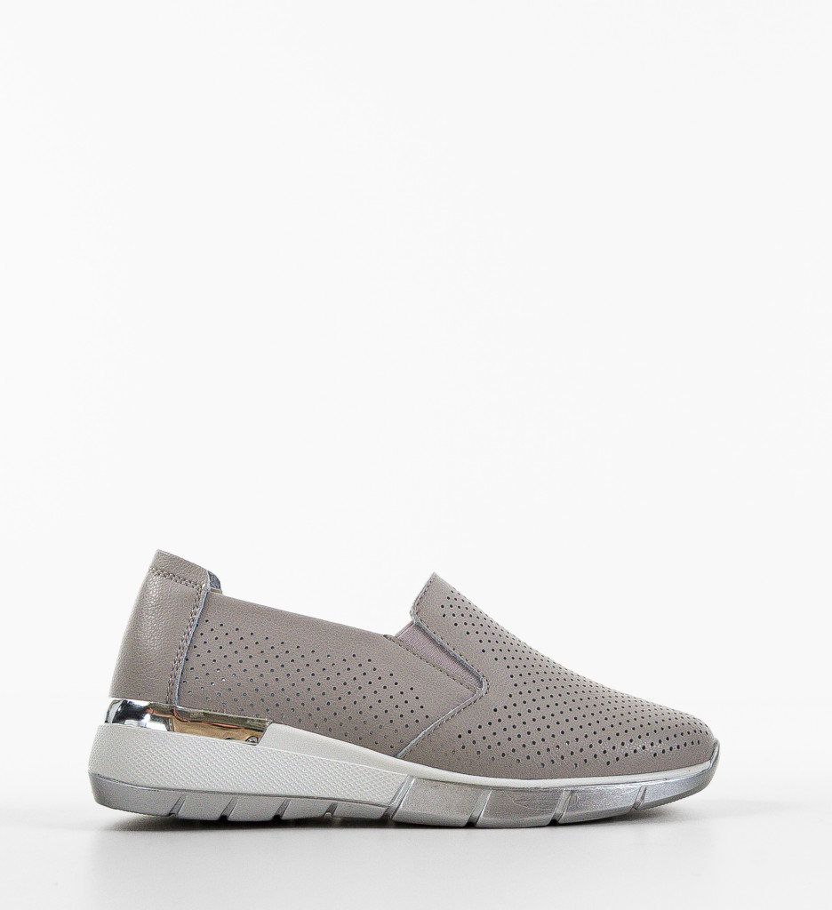 Poze Pantofi Casual Pufine Gri DePurtat