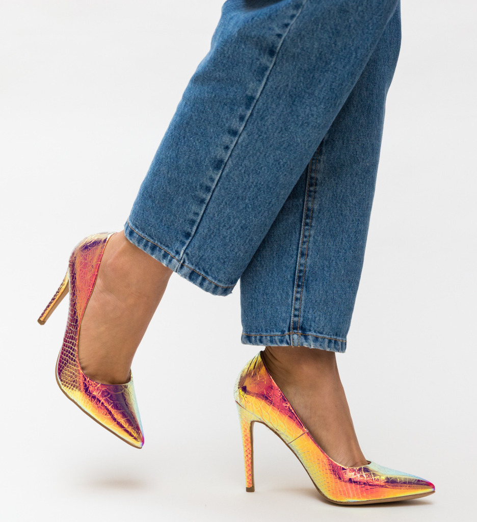 Pantofi Ellis Aurii