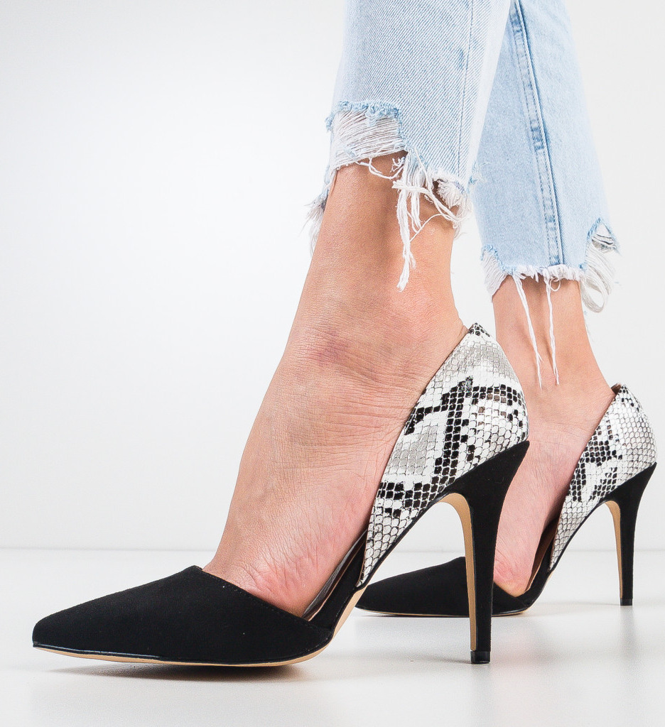 Pantofi Tulip Negre