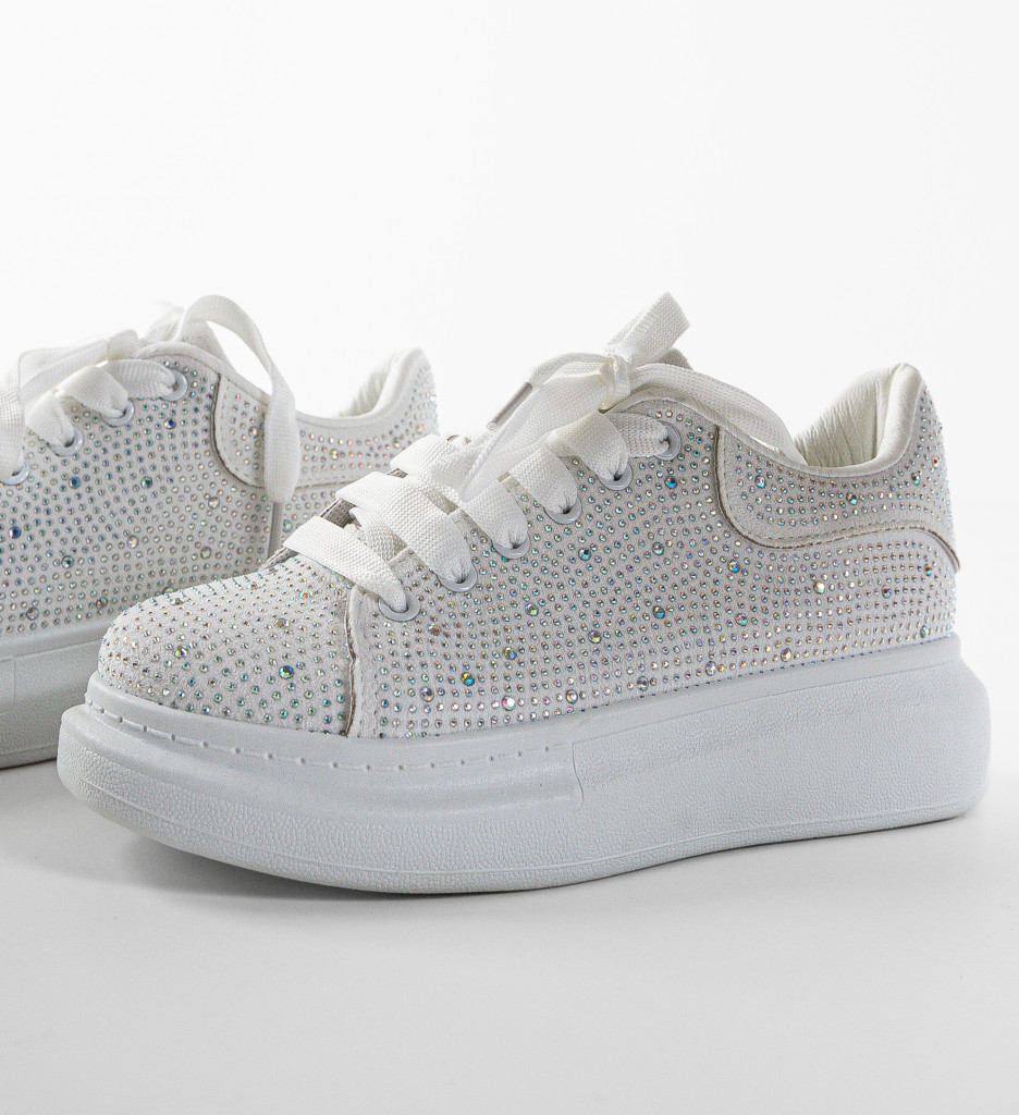 Poze Sneakers dama Mermera Albi DePurtat