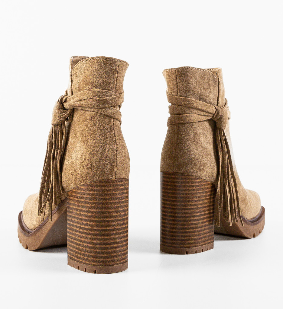 Poze Botine dama Graps Khaki DePurtat