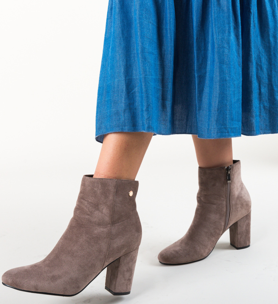 Poze Botine Evio Khaki depurtat.ro 