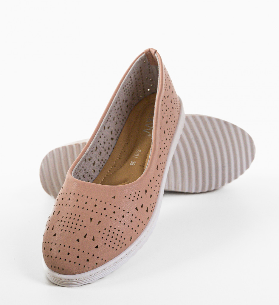 Poze Espadrile Casual Eree Roz DePurtat