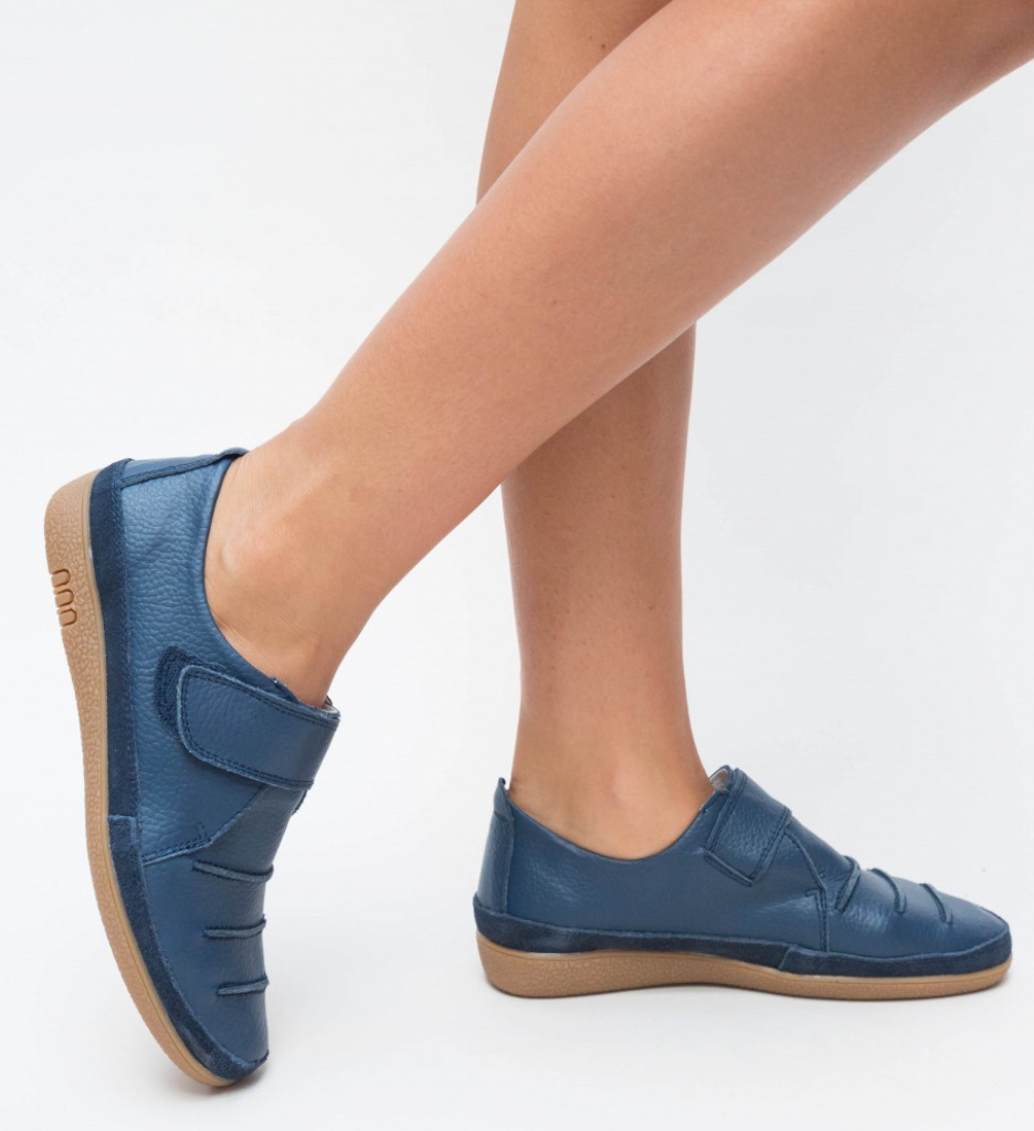 Poze Pantofi Casual Artur Bleumarin depurtat.ro 
