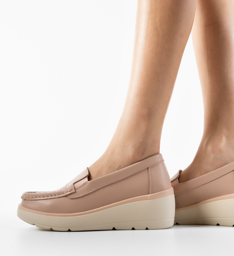 Poze Pantofi Casual Atic Roz DePurtat