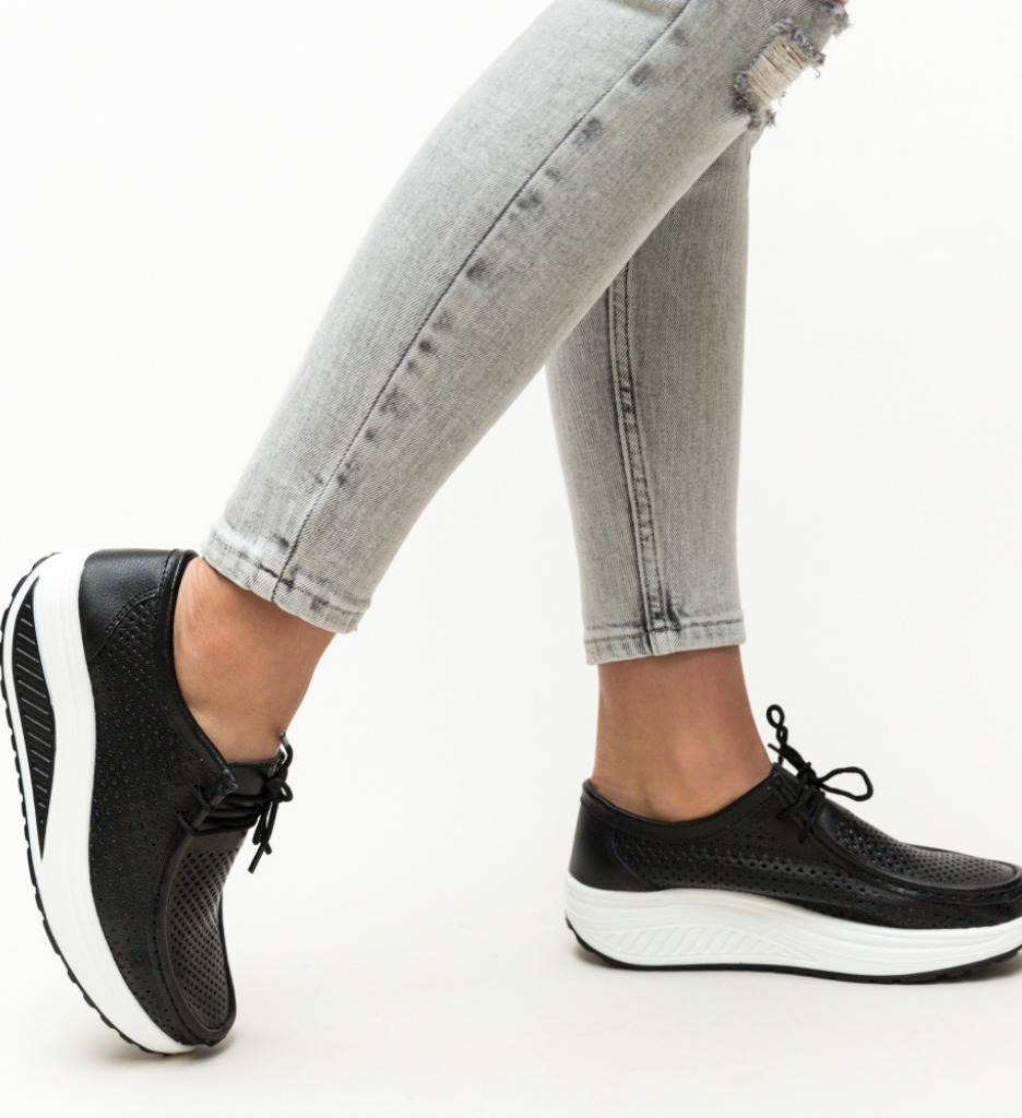 Pantofi Casual Blanken Negri