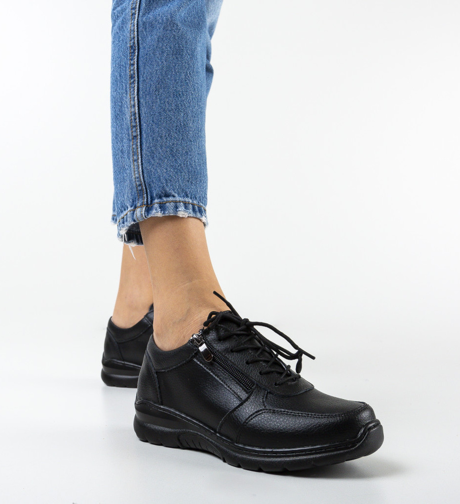 Pantofi casual brotha negri