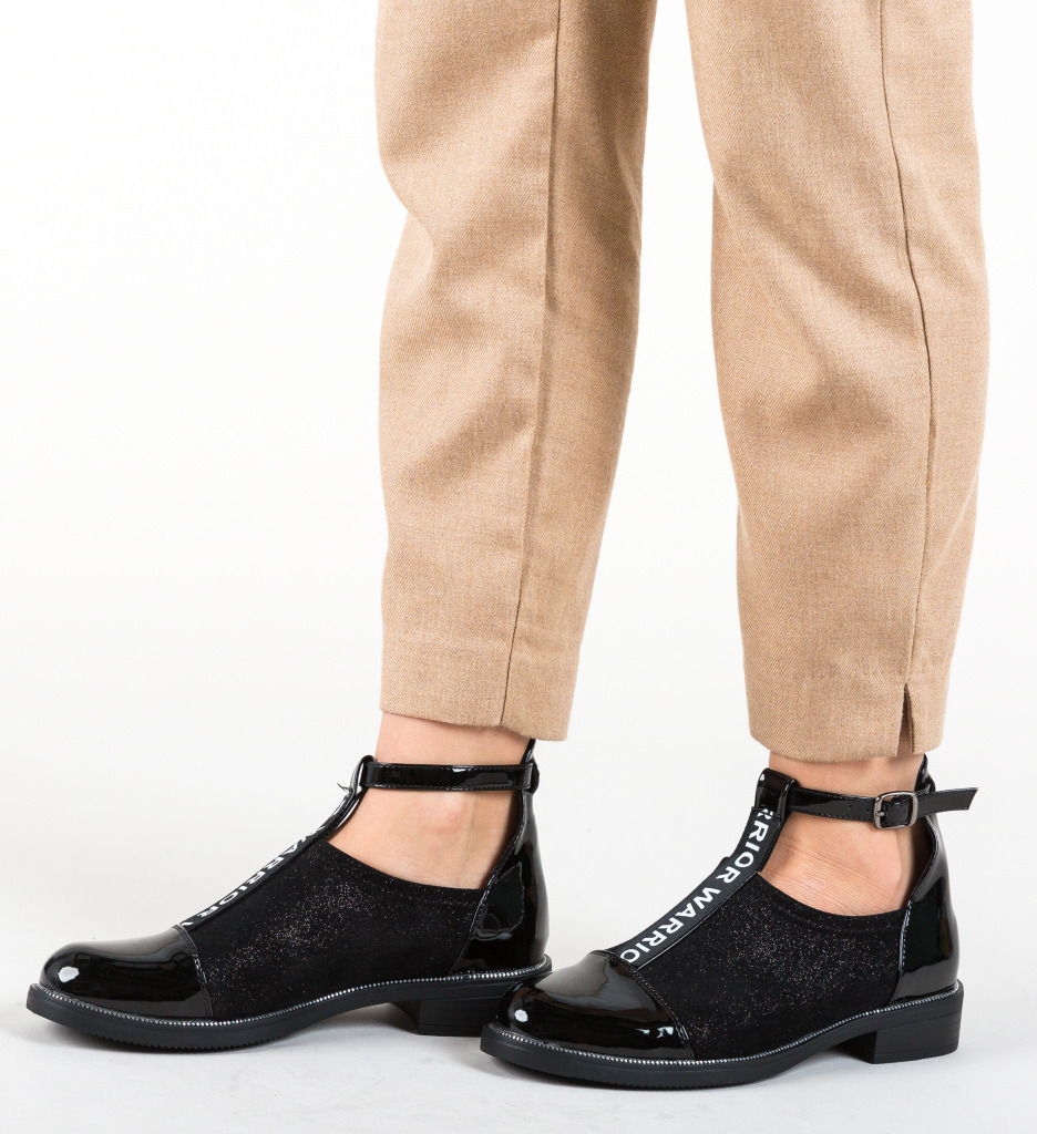 Pantofi Casual Cecily Negre