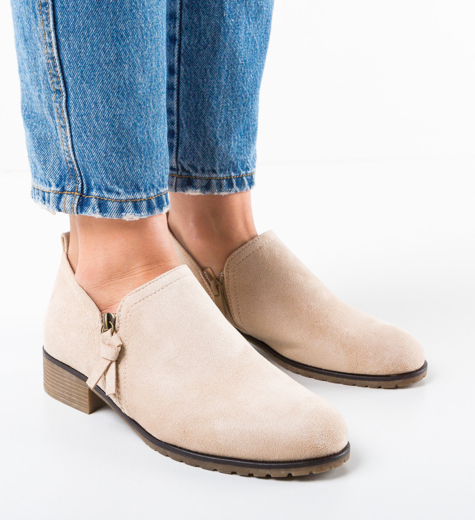 Pantofi Casual Cobina Bej