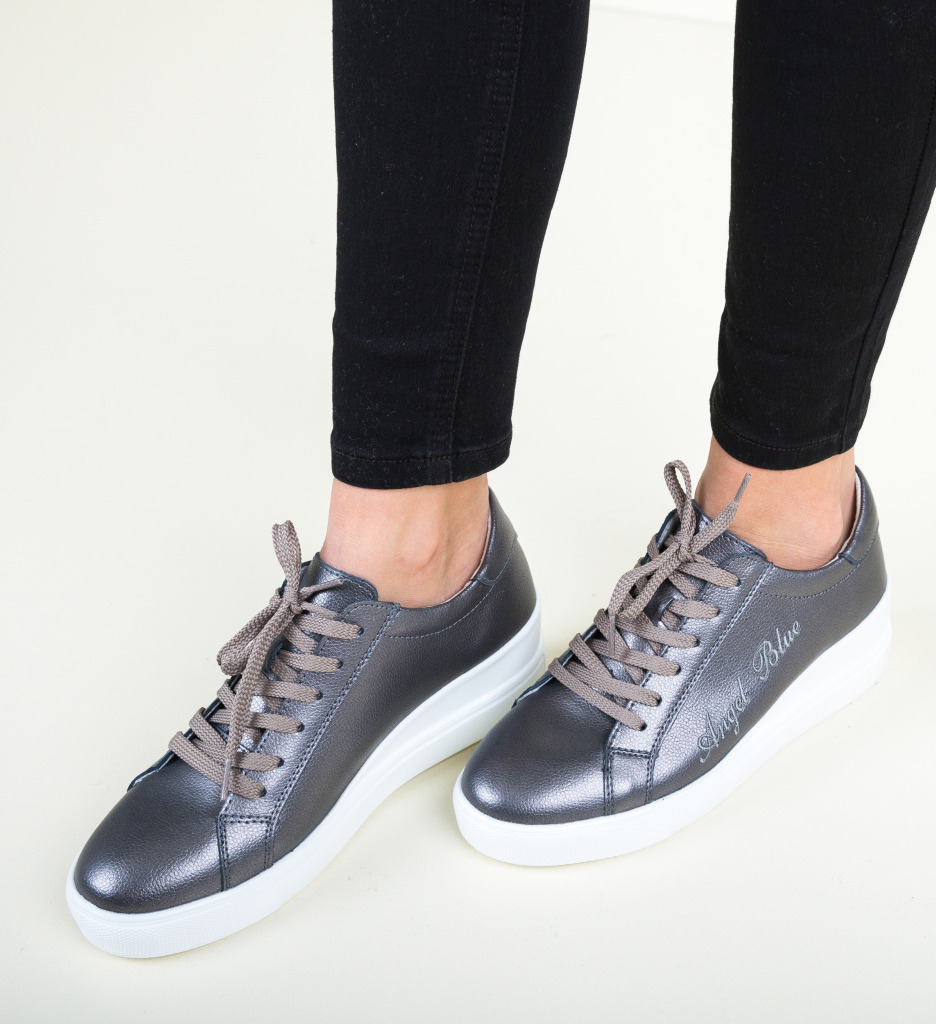 Poze Pantofi Casual Daisie Gri depurtat.ro 