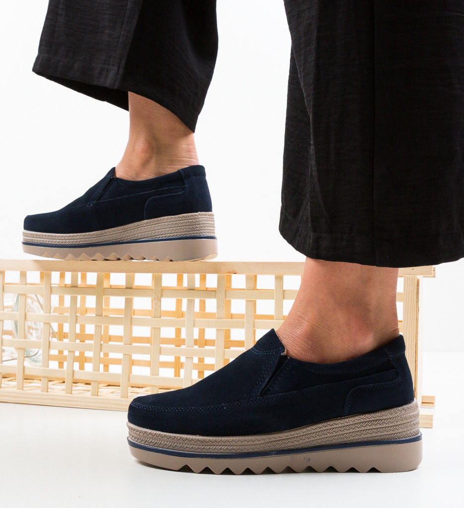 Pantofi Casual Heath Bleumarin