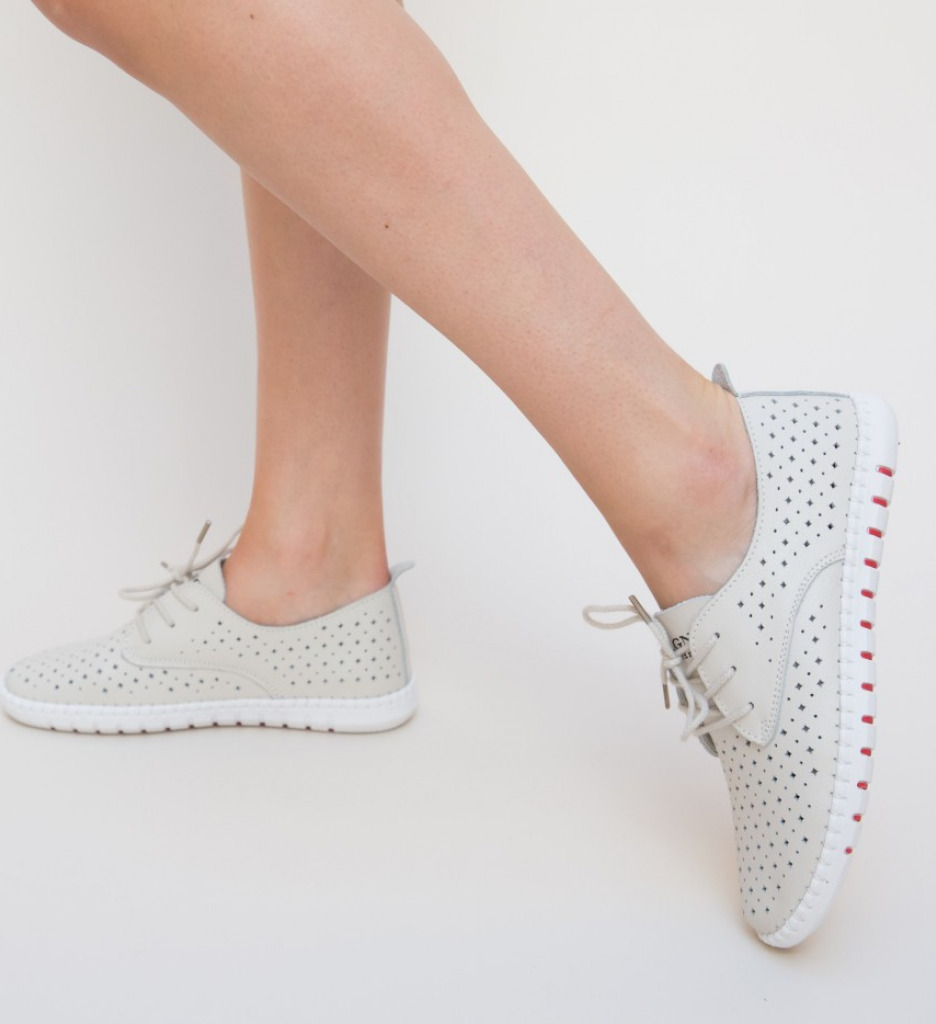 Pantofi casual hilio bej 2