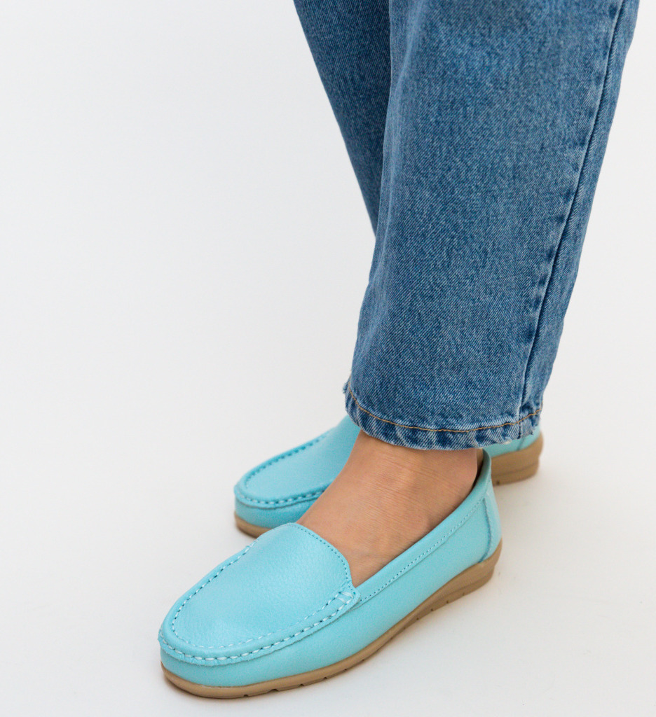 Poze Pantofi Casual Leida Bleu depurtat.ro 