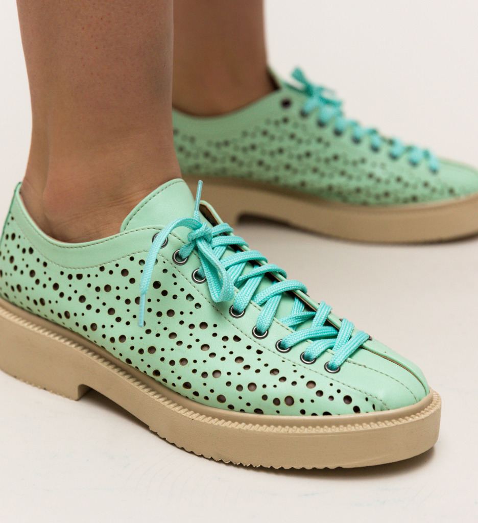 Pantofi Casual Muse Turcoaz