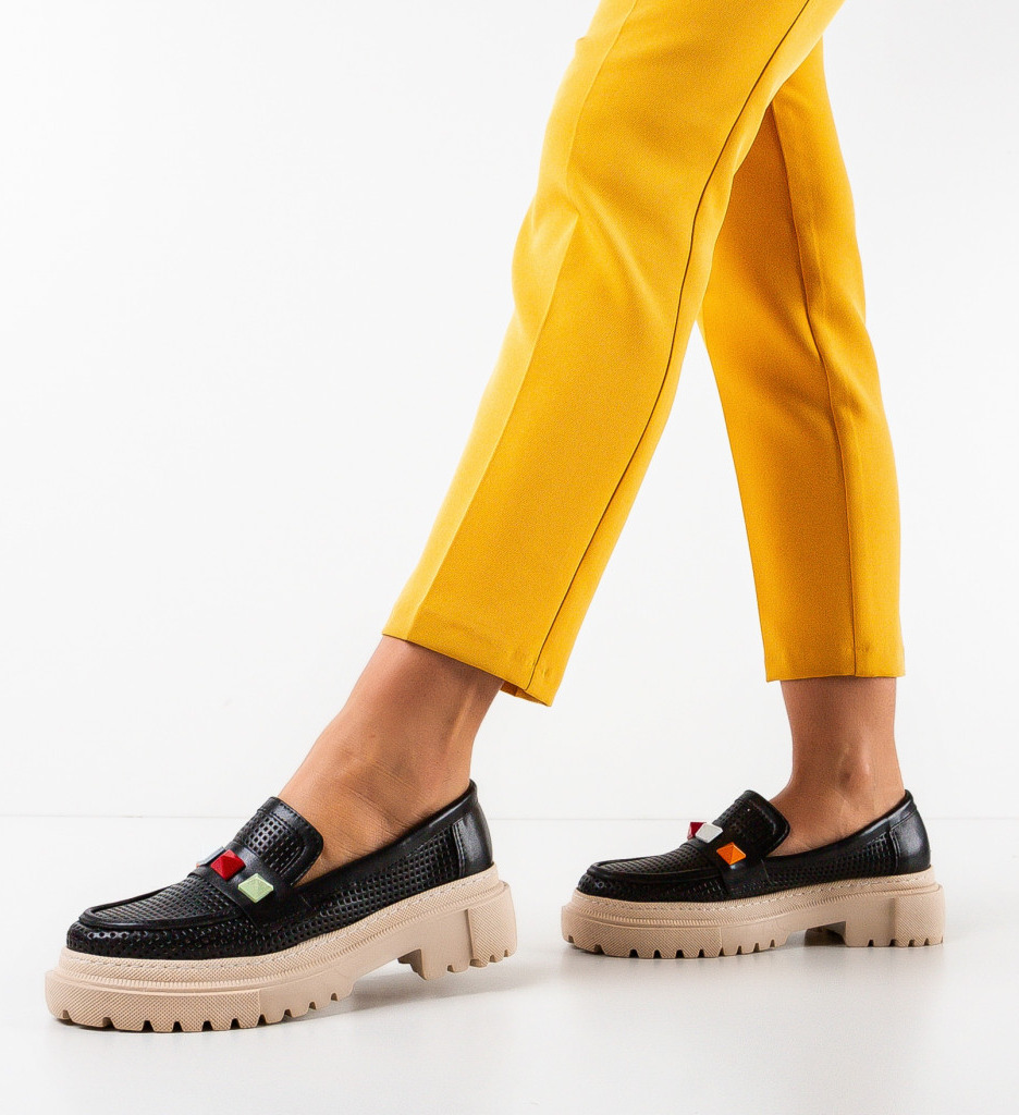 Pantofi casual naer negri 2