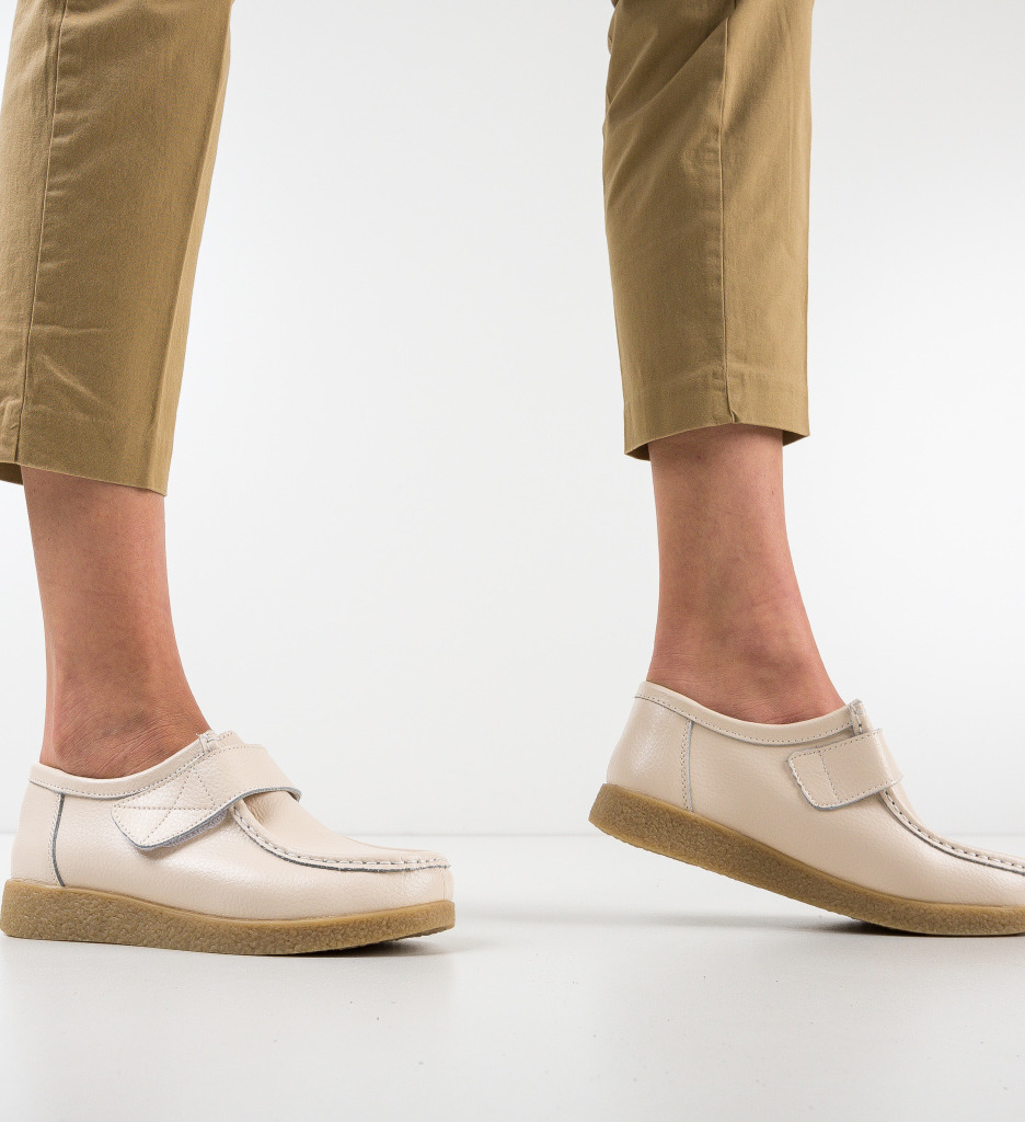 Pantofi Casual Seninena Bej