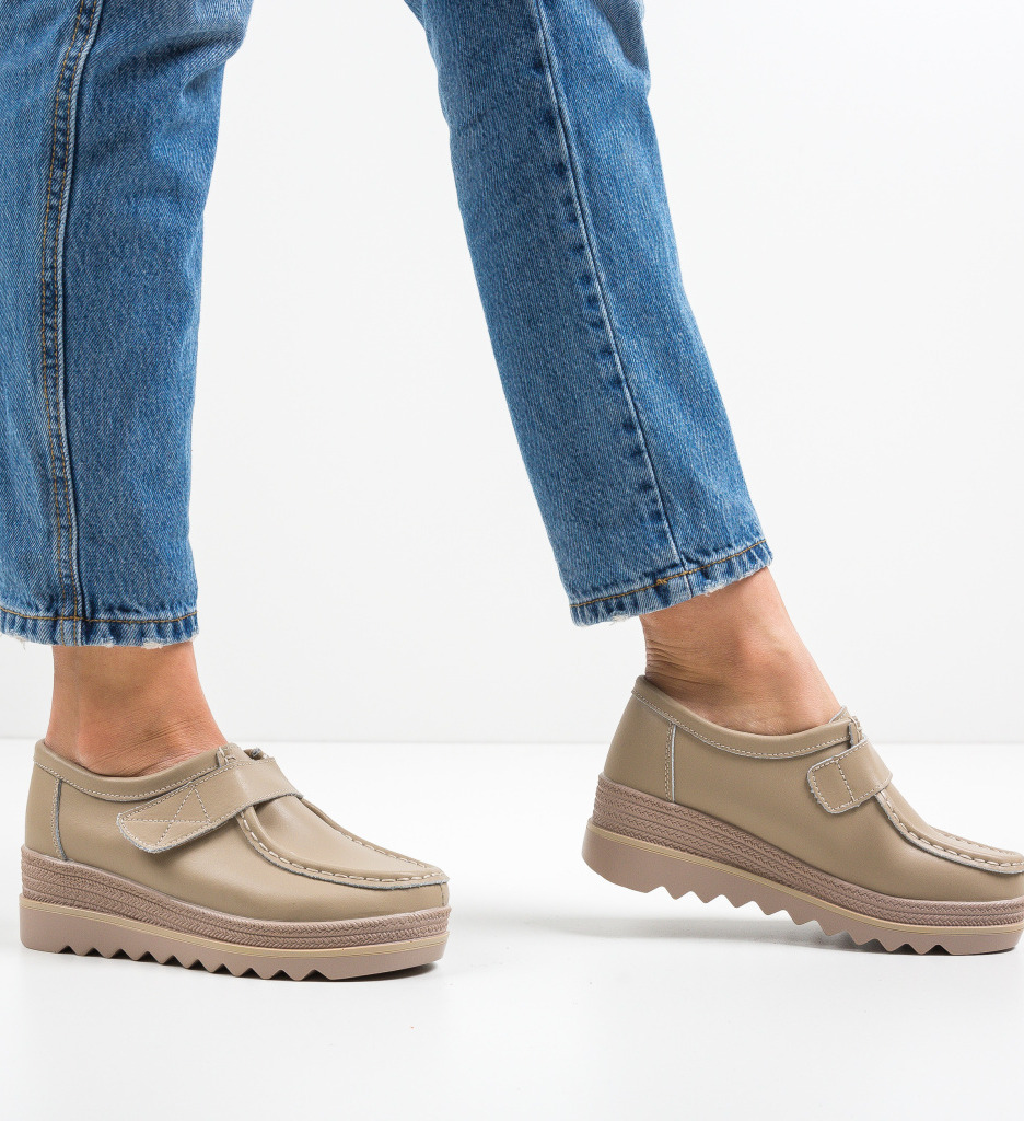 Poze Pantofi Casual Straif Bej depurtat.ro 