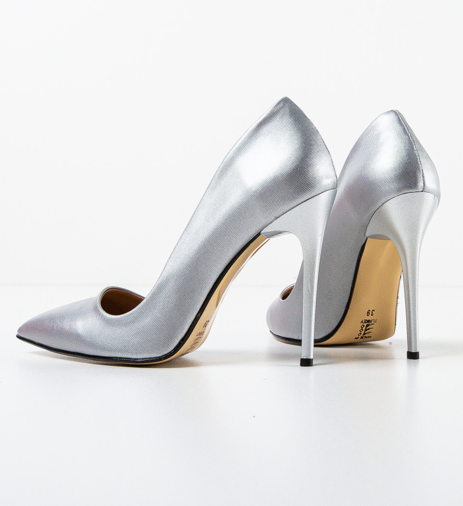 Pantofi dama Alochisa Argintii