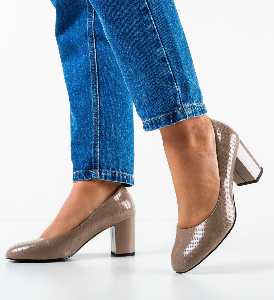 Pantofi dama jaylan khaki