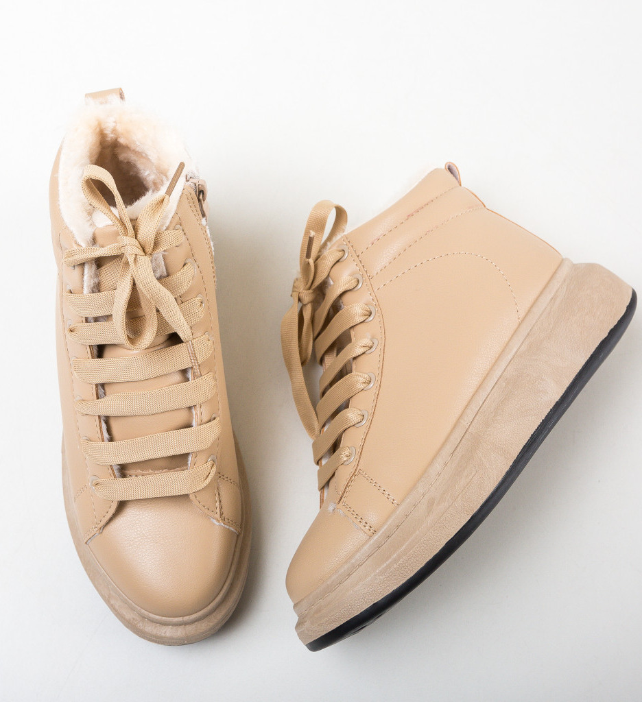 Poze Pantofi Sport Misterlava Camel depurtat.ro 