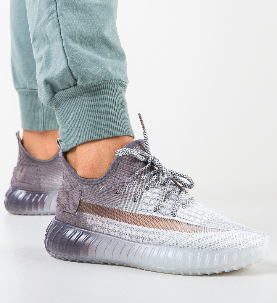 Sneakers dama lennon gri