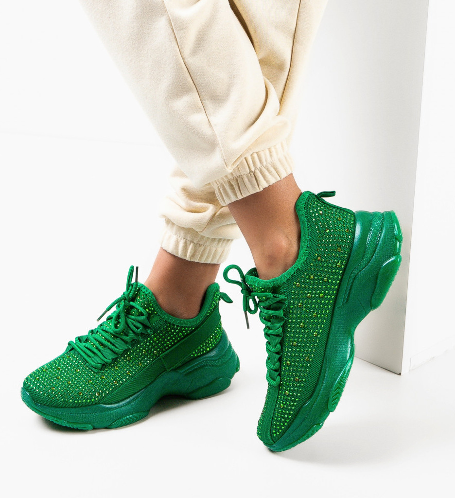 Sneakers dama leon verzi
