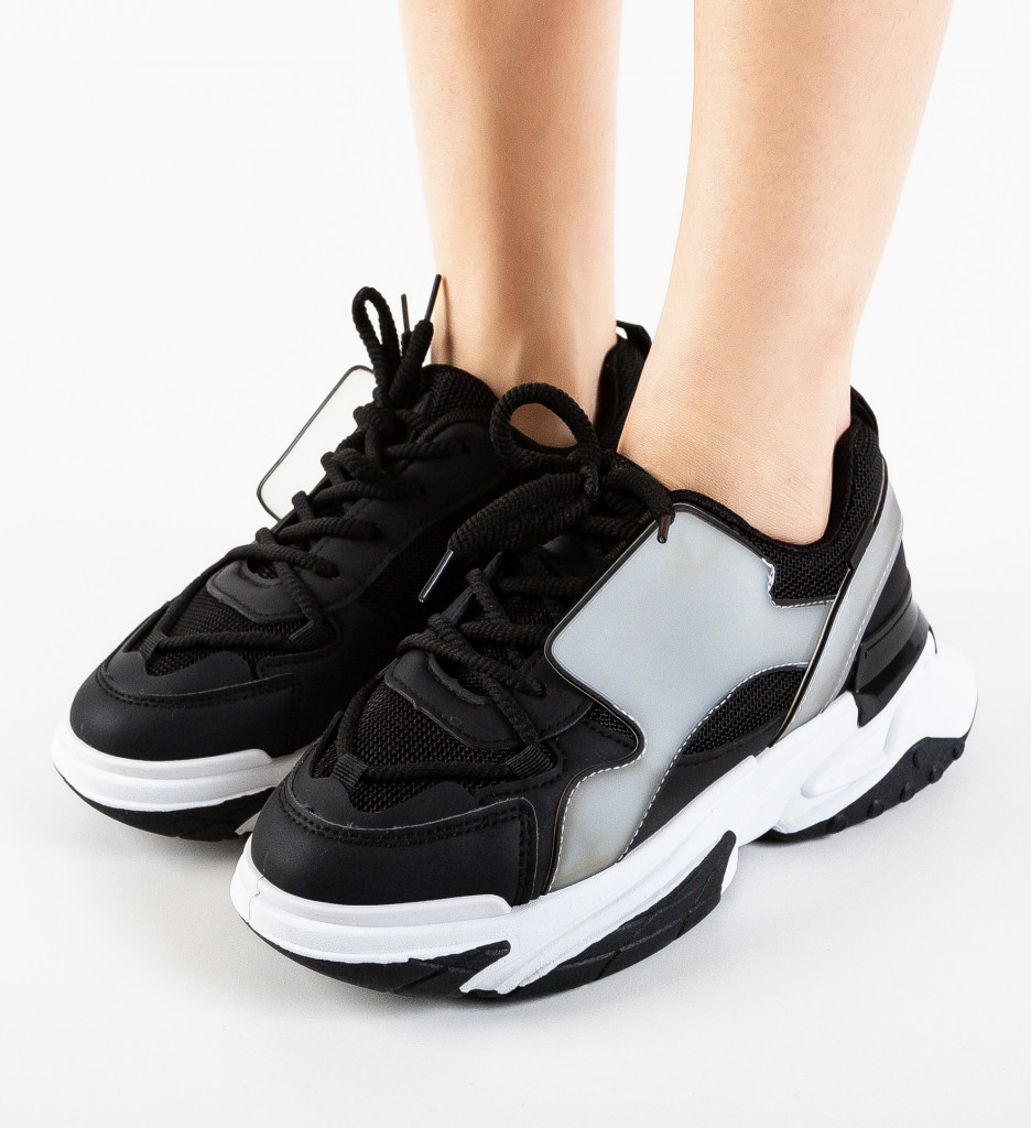 Poze Sneakers dama Mallorca Negri DePurtat