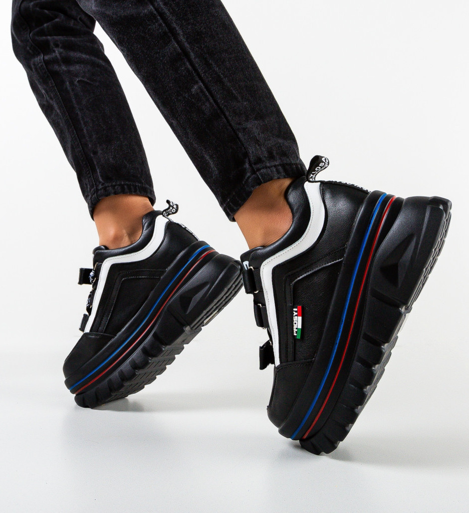 Sneakers dama west negri