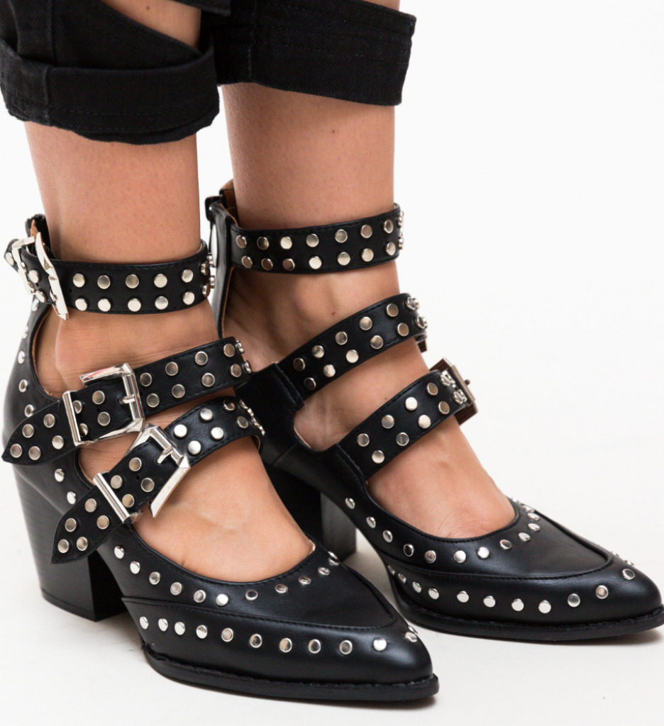 Poze Botine Betts Negre depurtat.ro 