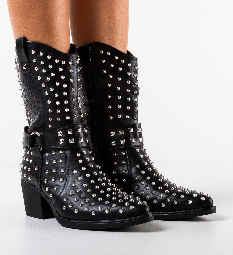 Botine dama brisa negre