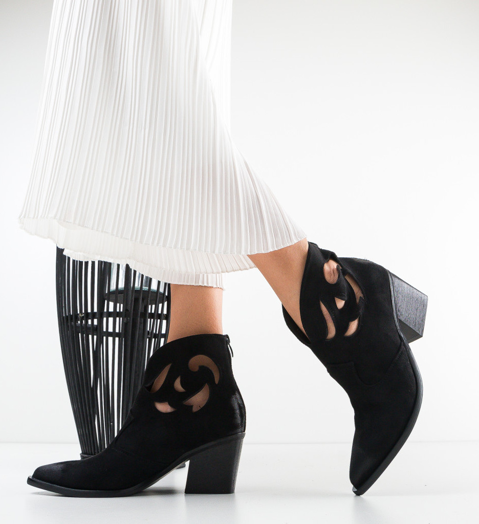 Botine Vabya Negre
