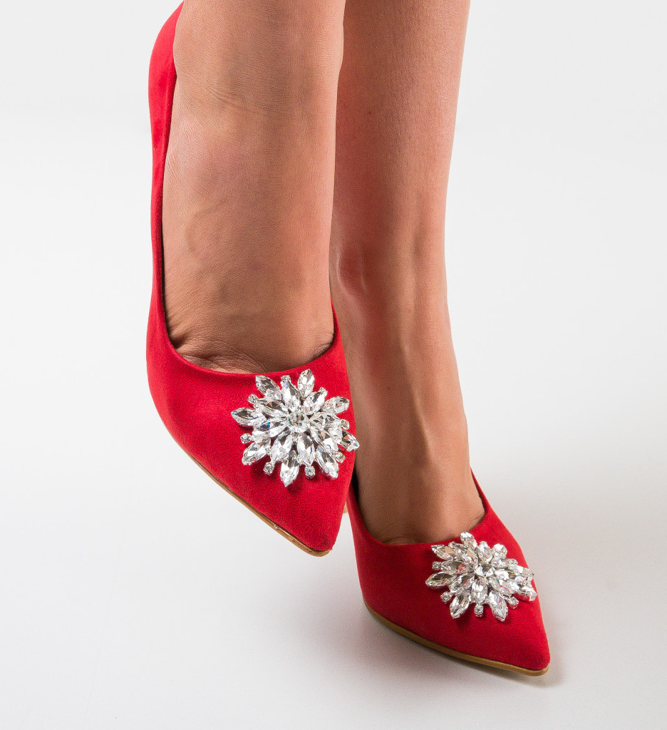 Pantofi butter rosii