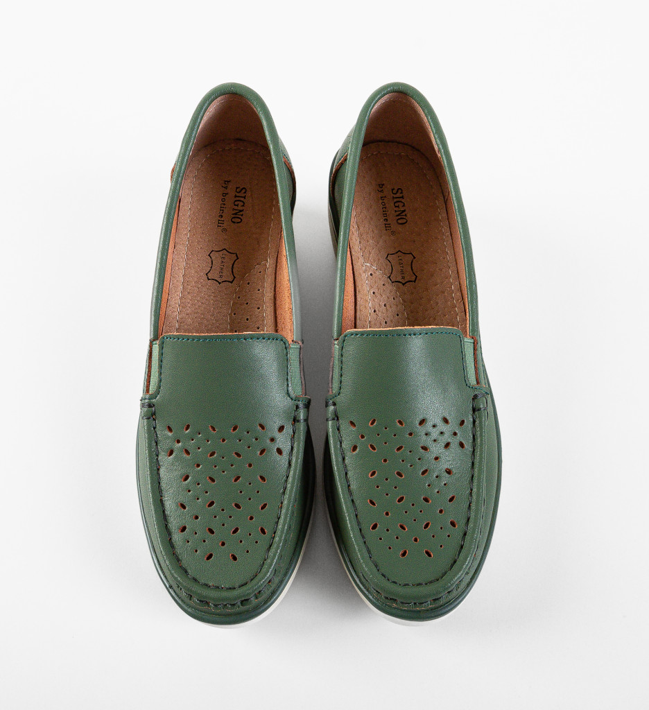Poze Pantofi Casual Atic Verzi DePurtat