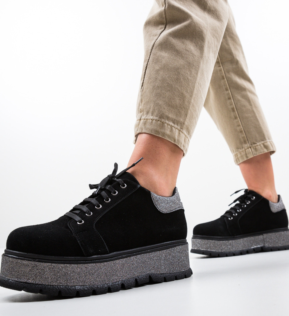Pantofi Casual Cornero Negri