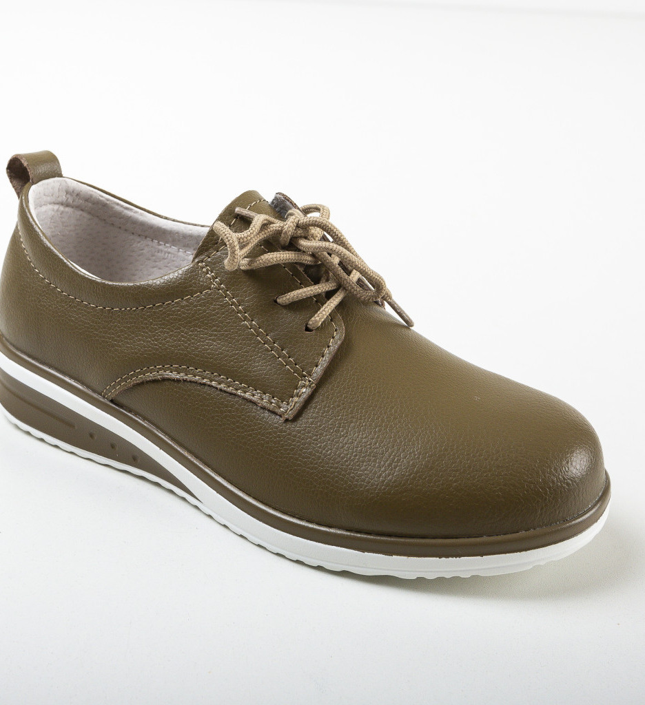 Pantofi Casual Gurdeep Khaki