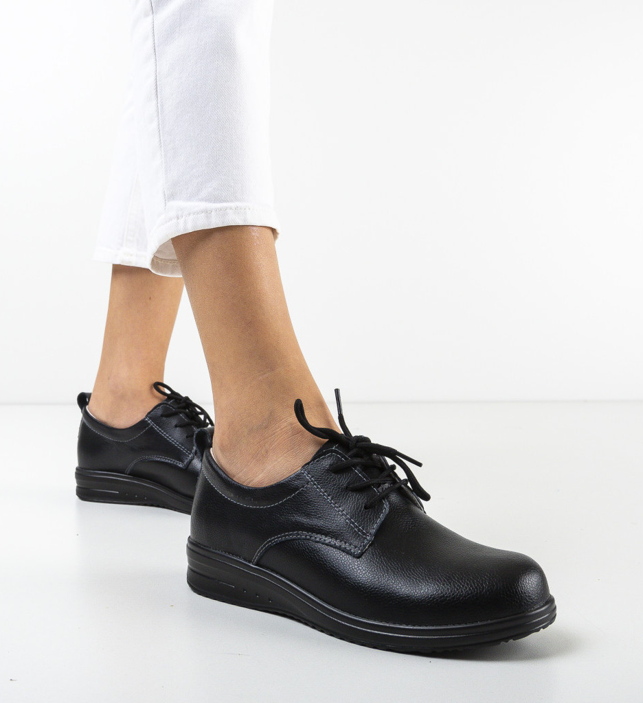 Pantofi casual gurdeep negri