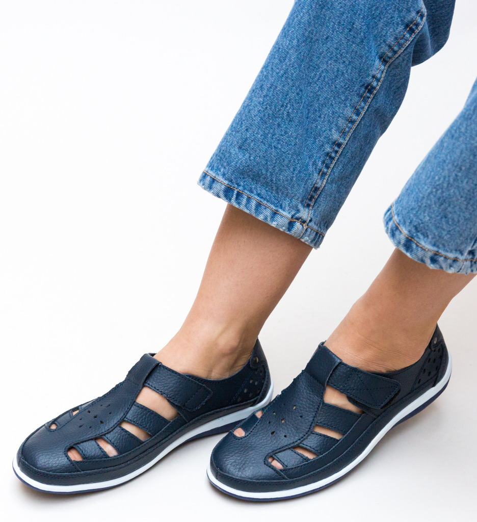 Pantofi Casual Saptes Bleumarin