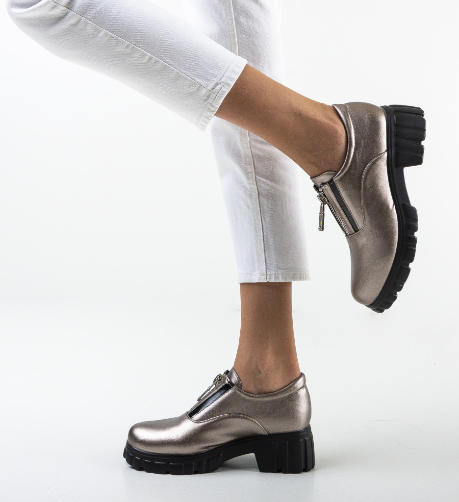 Pantofi casual theia gri