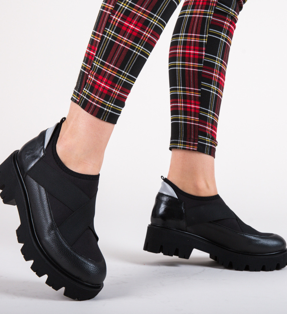 Pantofi casual yalala negri