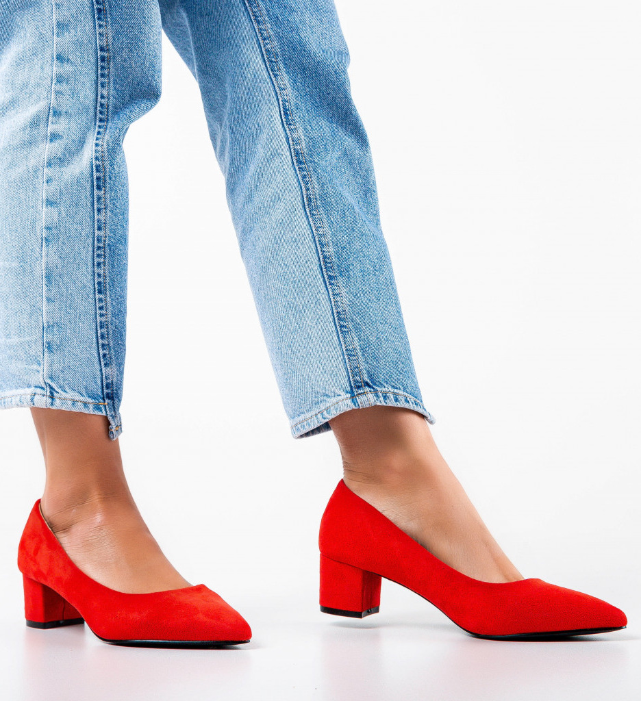 Pantofi dama melody rosii