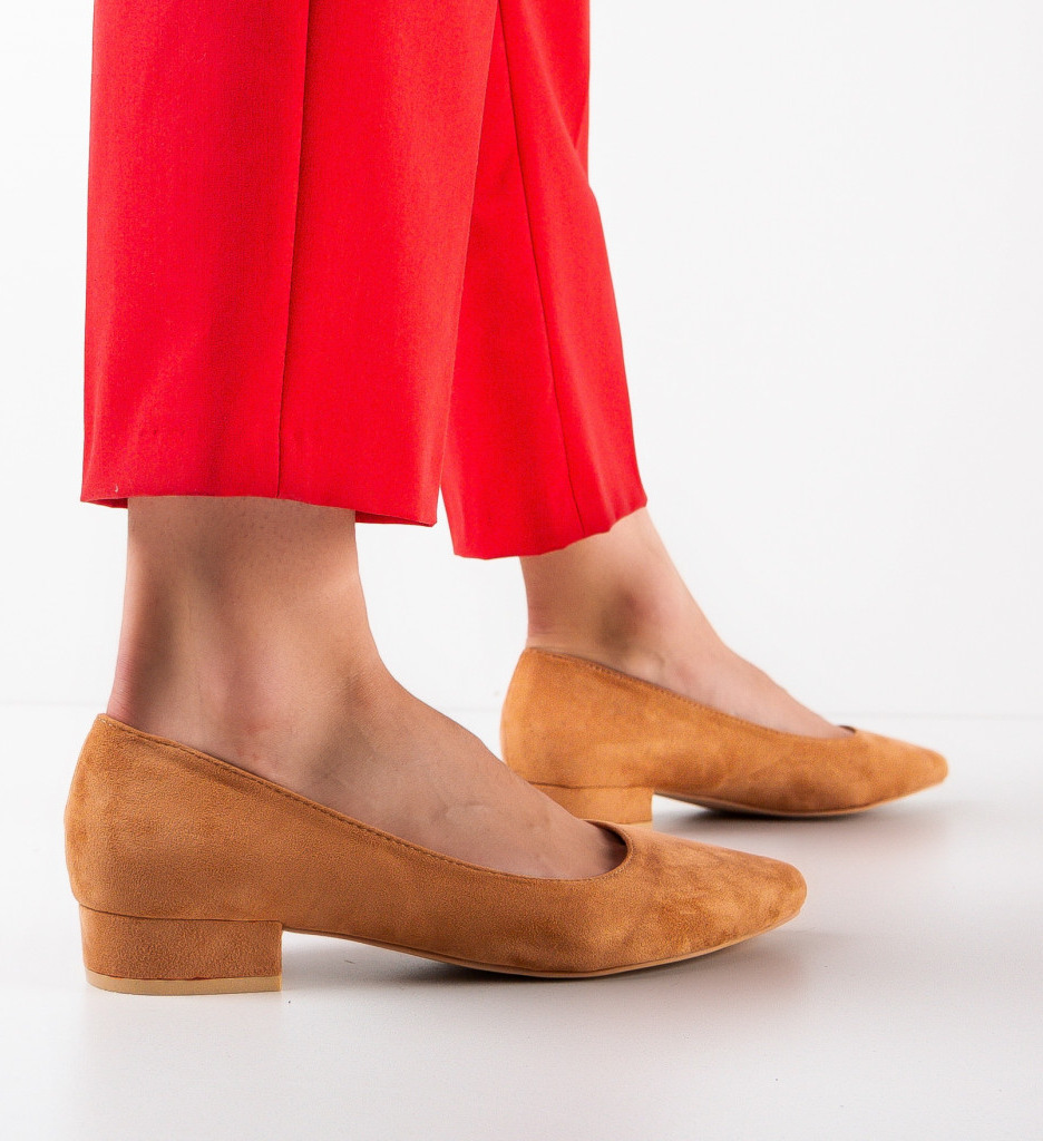 Pantofi dama silas camel