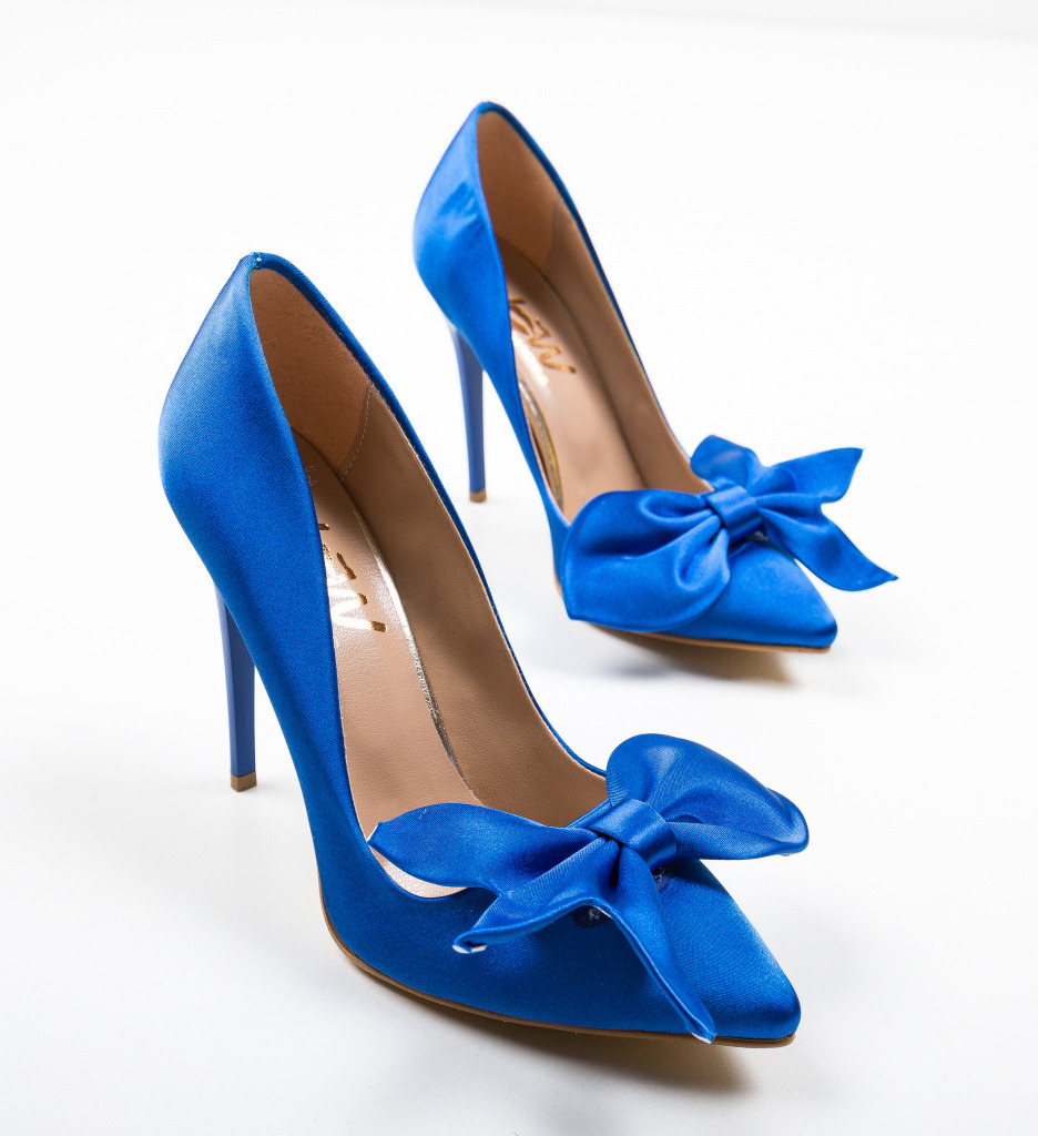 Pantofi Juanita Albastri 2