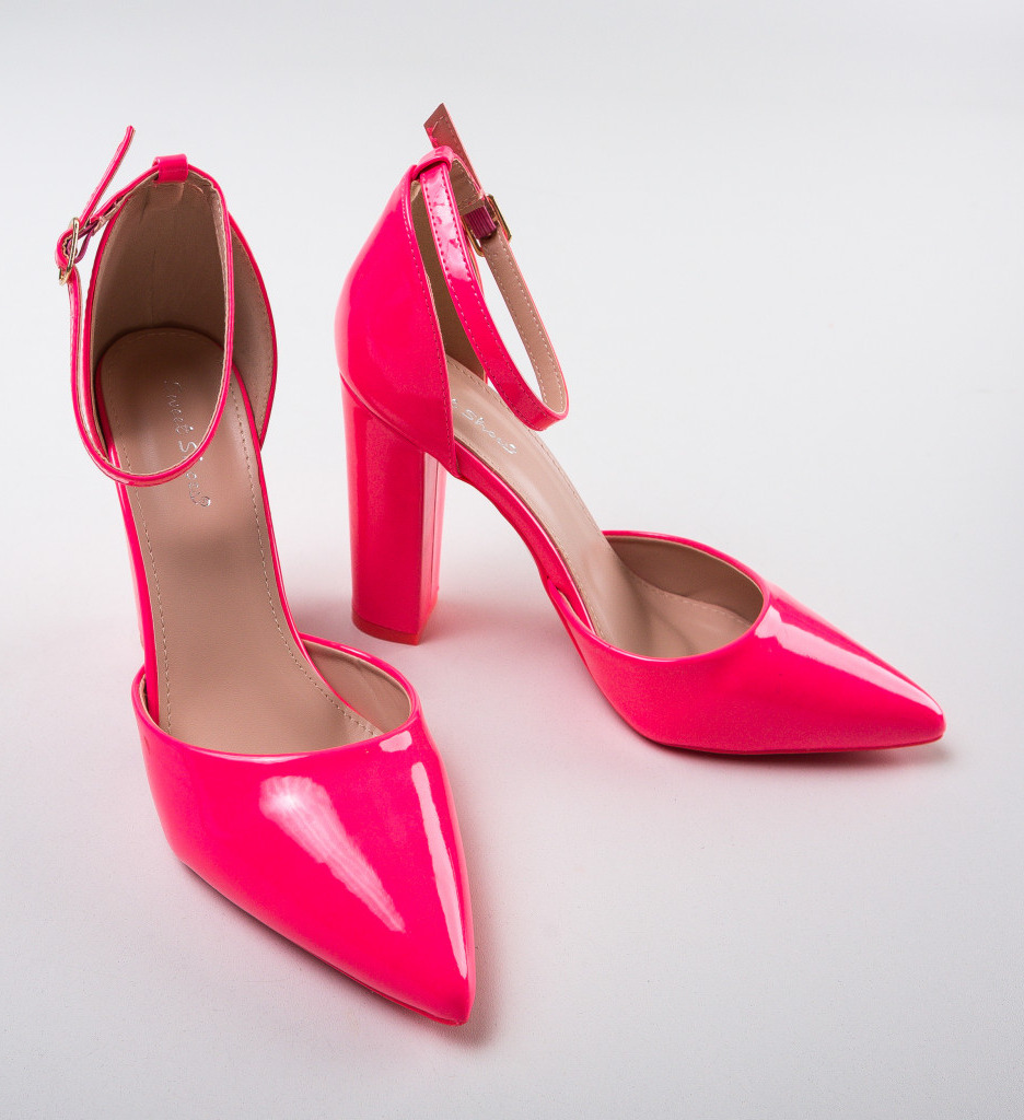 Pantofi Nathao Fuchsia
